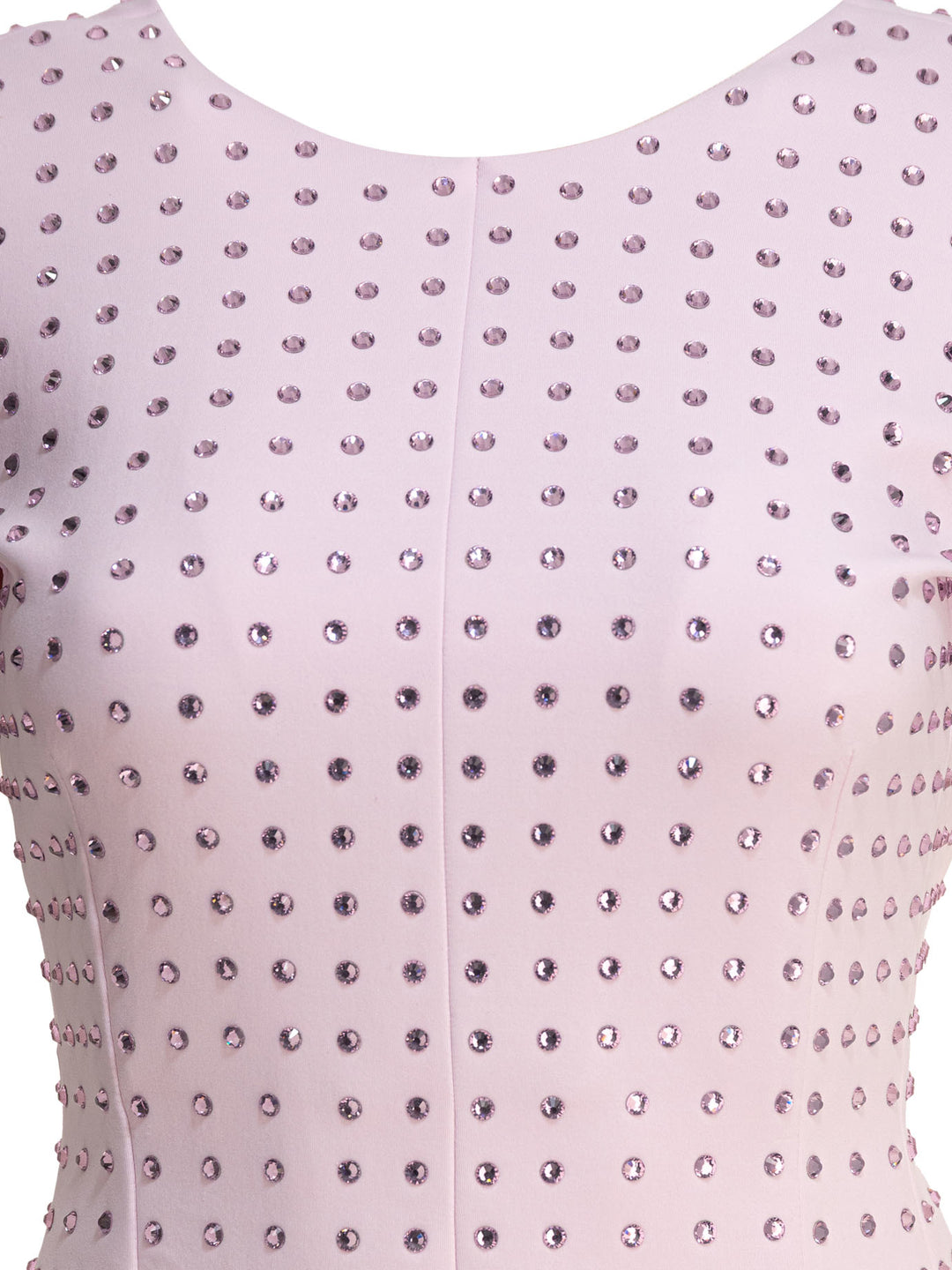 Max Mara Sportmax Short Dress With Open Back Dresses - Pink | 0d35fa52d68f31beee2300a88af14c88695fcb58
