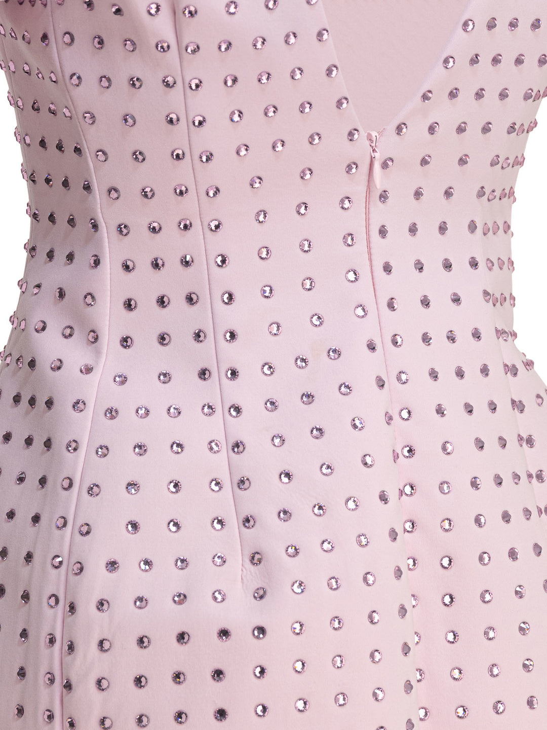 Max Mara Sportmax Short Dress With Open Back Dresses - Pink | 0ebe9e74dbbc76a076f58f7a7ba09dd0a7bd1237