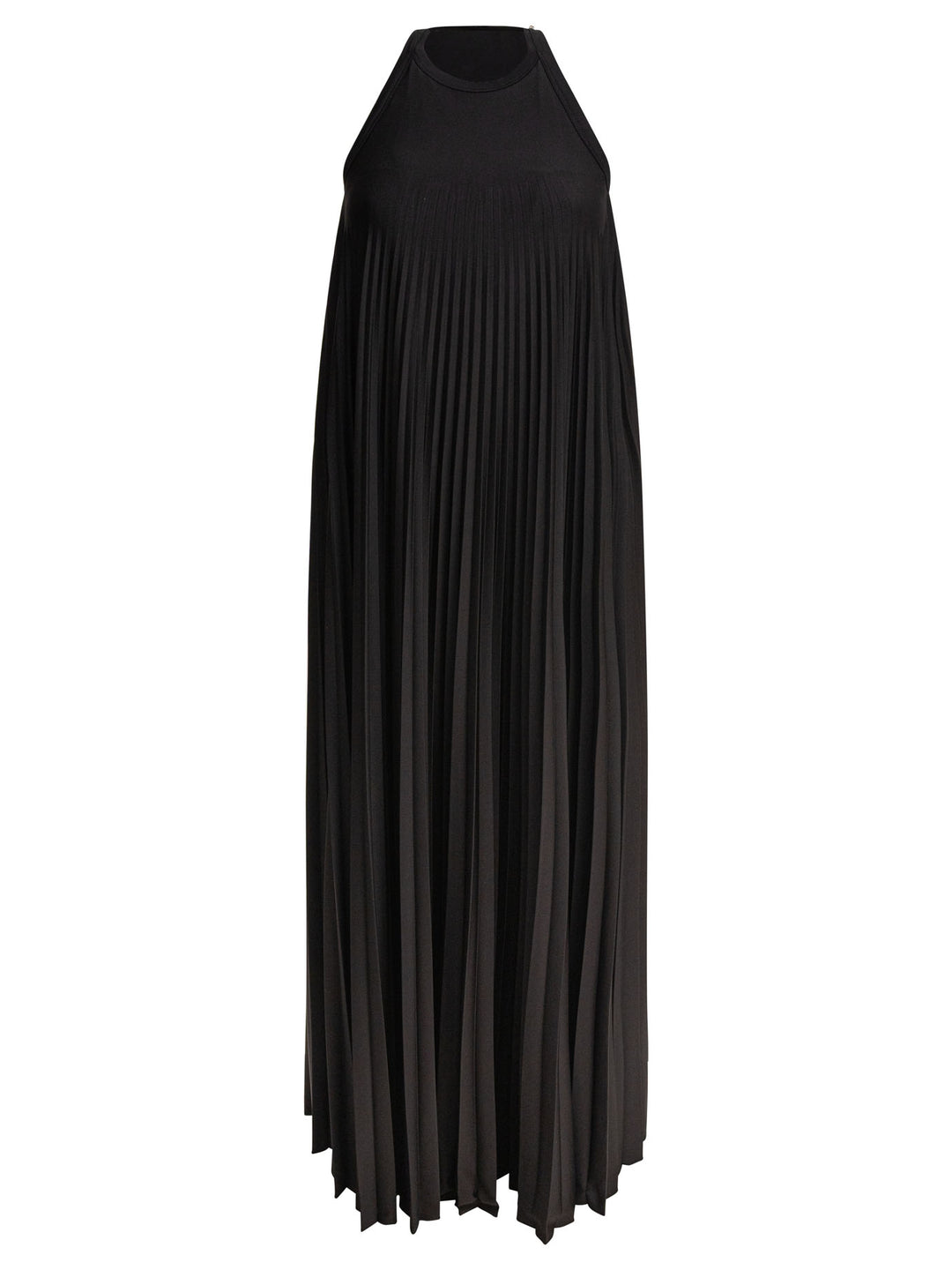 Max Mara Sportmax Long Dress With Open Back Dresses - Black | e03893eceba744030087608973ebaea1b8423d00