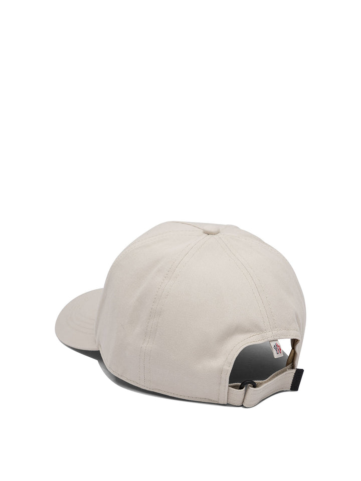 Moncler Grenoble Gabardine Trucker Cap Hats - Beige | 3812a11a9f88a406b4bf003c952aebc9a6a1d96a