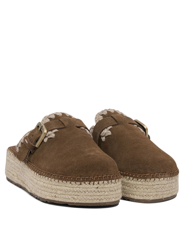 Mou  Loafers & Slippers - Brown | d24db434a7b95d35042ee365a015b7b83f69526a