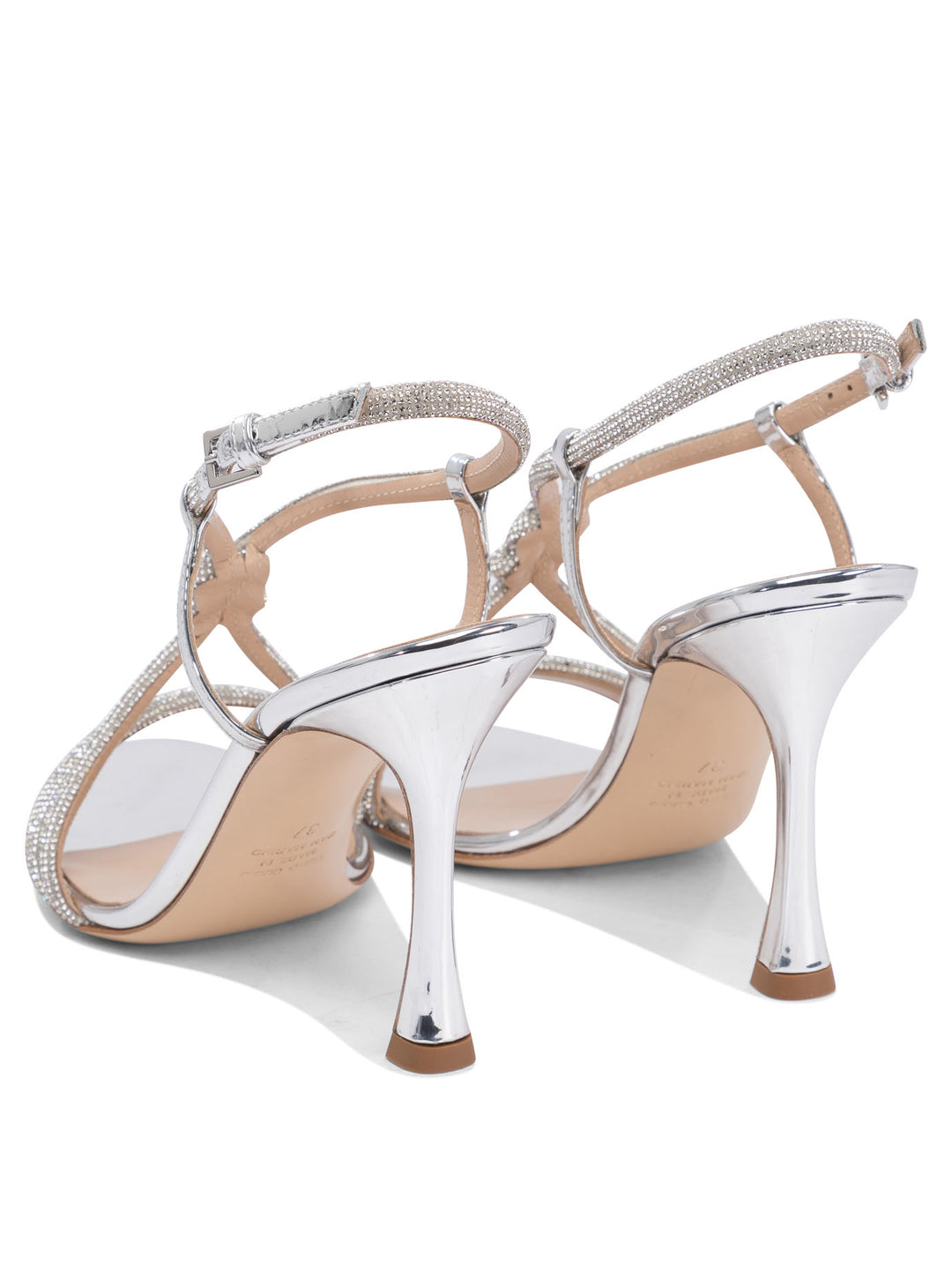 Ninalilou  Sandals - Silver | 56fe6bbf80d30f8e0d697dd1bbdad89baa9c09a0
