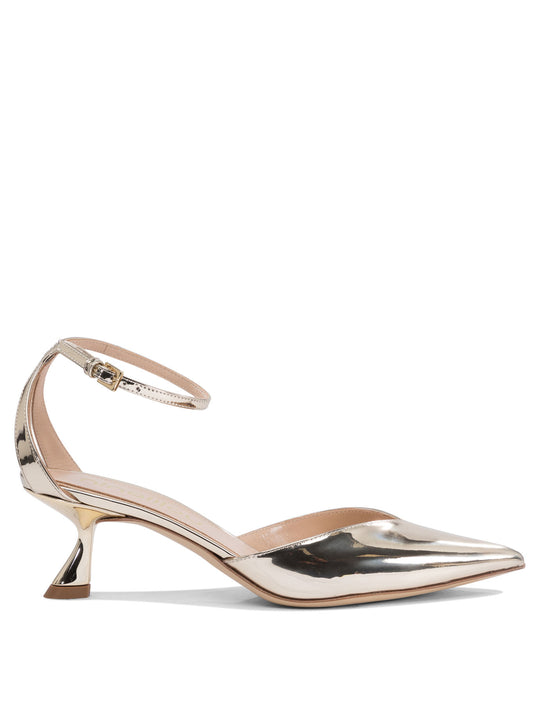 Heeled Shoes Gold
