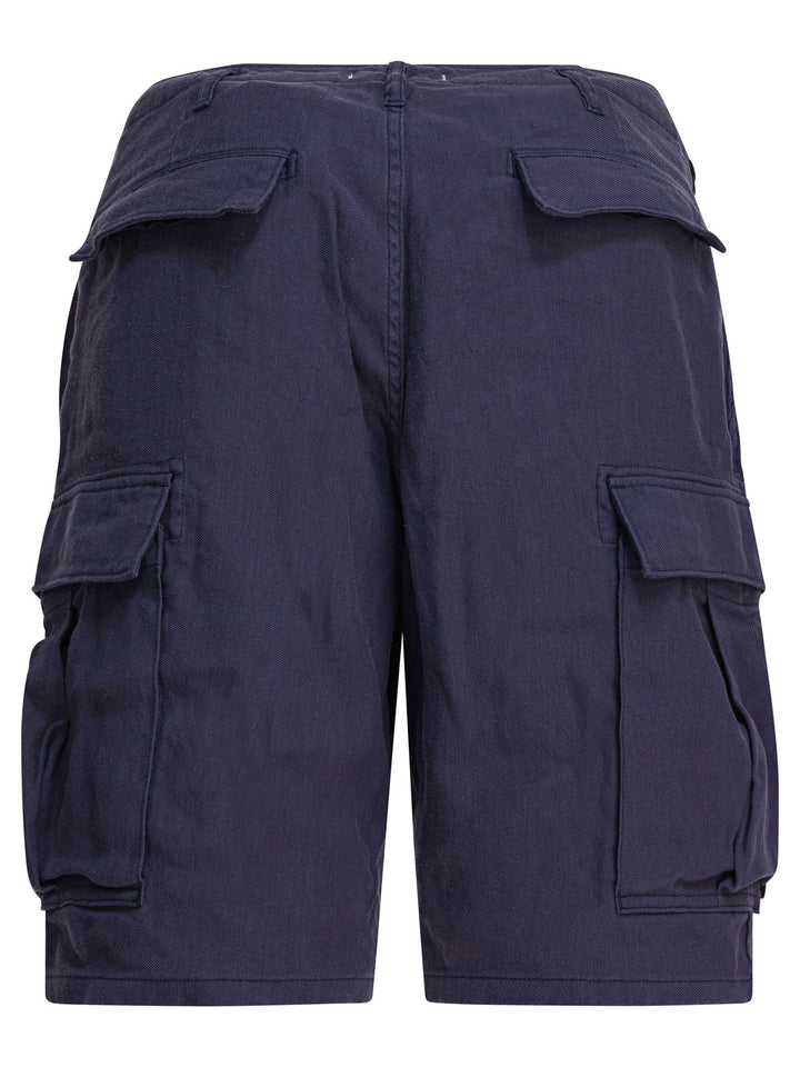 Nonnative Linen Cargo Shorts - Blue | 2e97bd508b955e7ae1b12ceb884cdbff6b3d5f9d