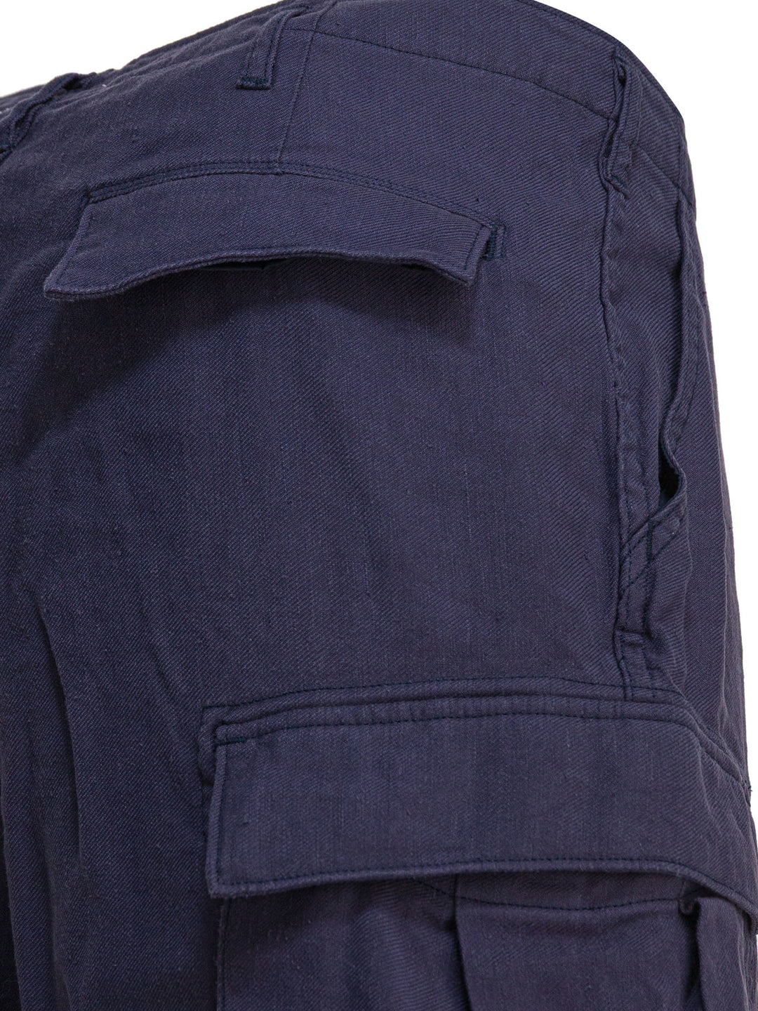 Nonnative Linen Cargo Shorts - Blue | f6bfd7dc29fd2254d6288736a7c40289e2f0f0af