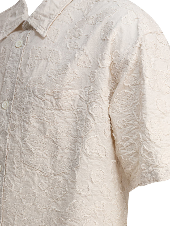 Norse Projects Ole Fil Coupe Ss Shirts - Beige | 7db53524ea215b894cc85bf0aa71b51ba5b2b53a
