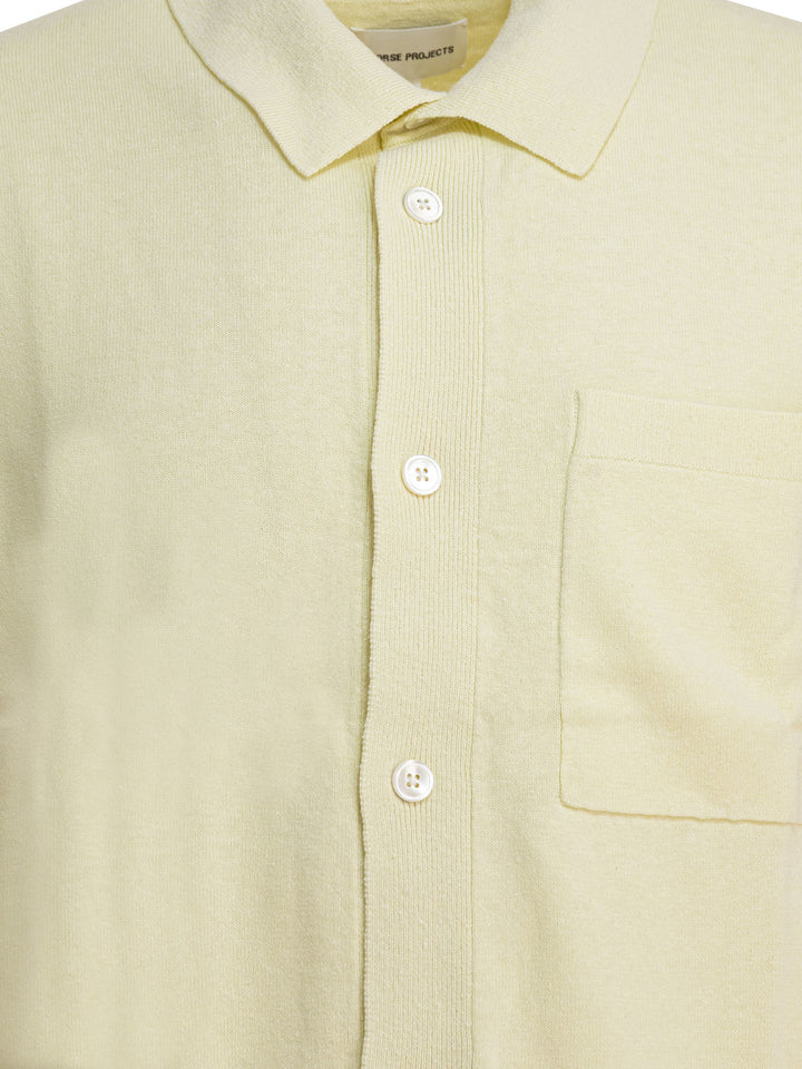 Norse Projects Rollo Shirts - Yellow | 45af0727770ee27b44eb669fabf156d39c579726