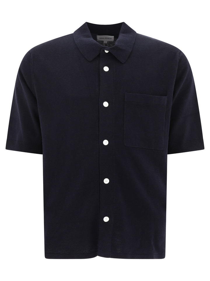 Norse Projects Rollo Shirts - Blue | 3779a35f90b777afe2ac84f3e009077fcda73ad8