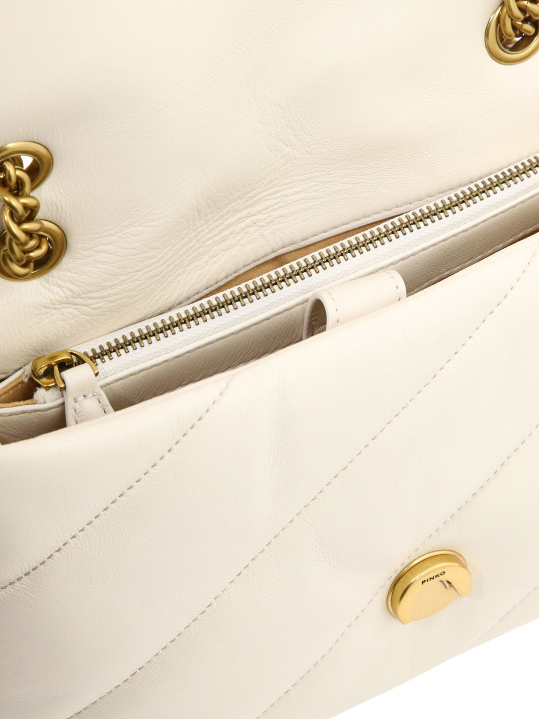 Pinko  Crossbody Bags - White | af16725b54119b3b6efaf13eef0ae10c32a4cfcf