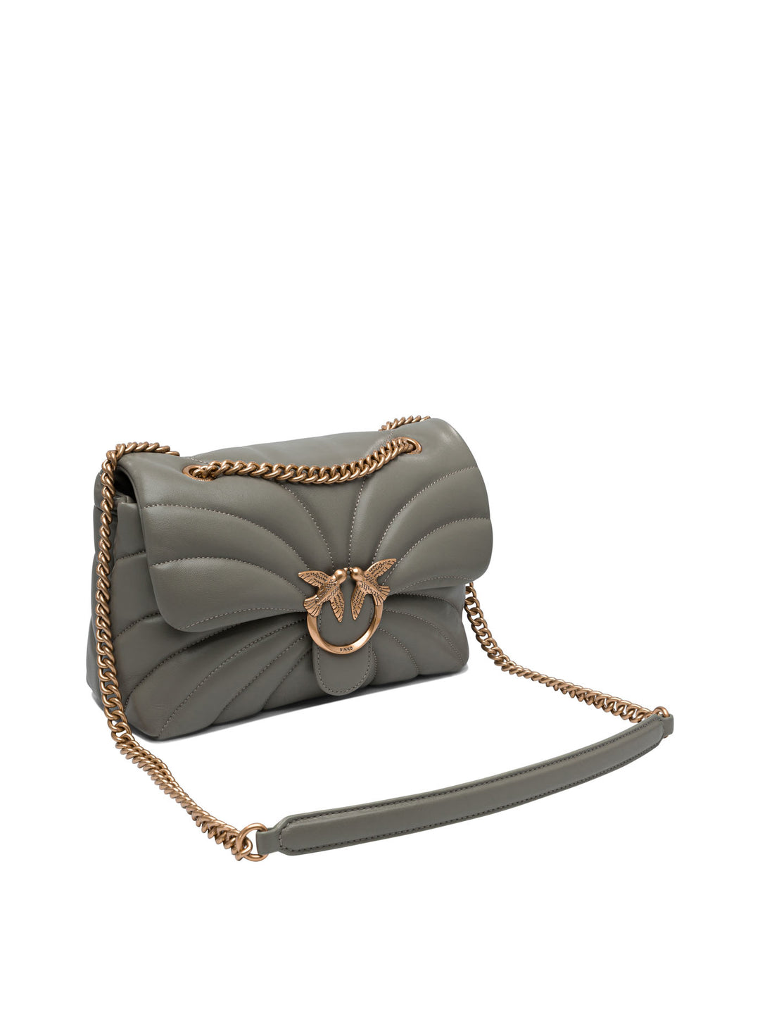 Pinko Love Bag Puff Crossbody Bags - Green | 24901d0154f7e2ea661ec094488c2c0930ef0924