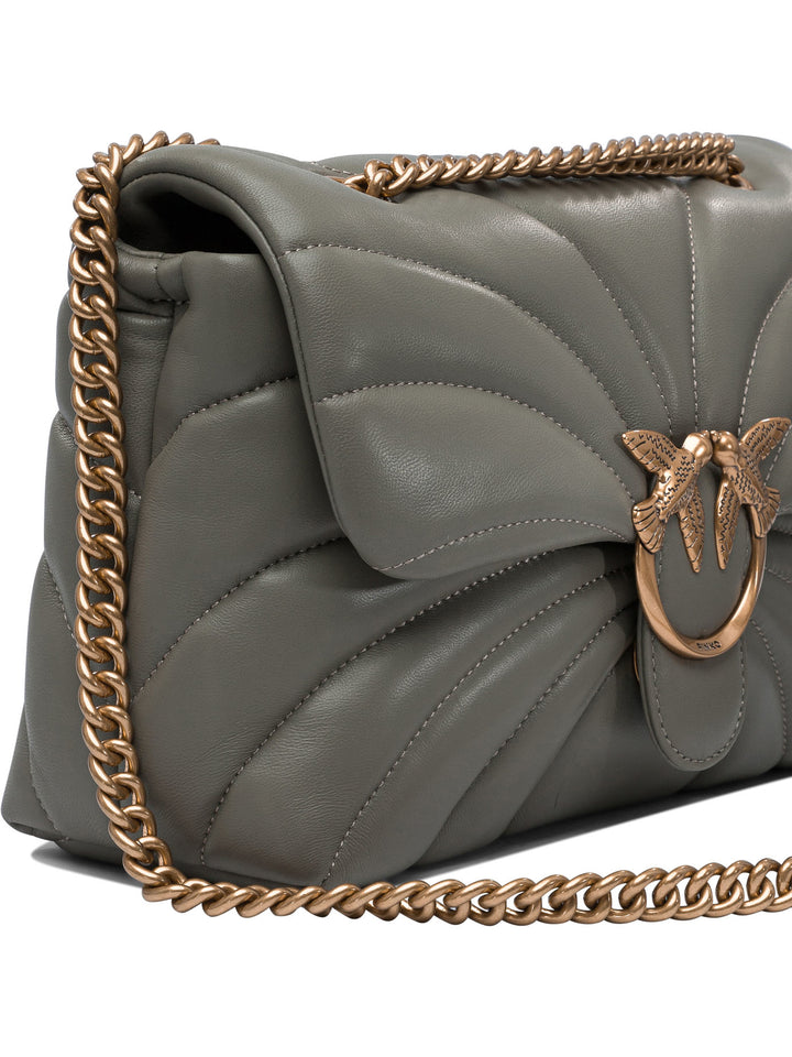 Pinko Love Bag Puff Crossbody Bags - Green | 232db1c2a03100aeb093b5a36cd6e8283809567f