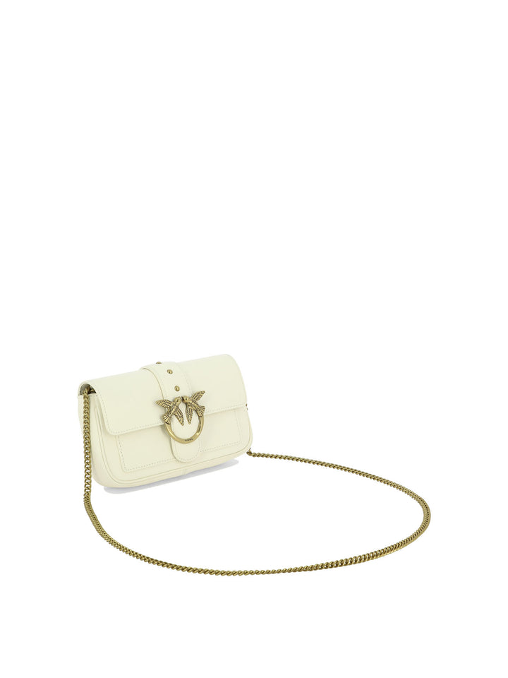 Pinko  Crossbody Bags - White | c829a898d7517f9b492ed4fb388200db89f02977