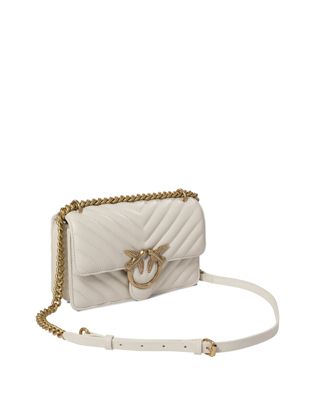 Pinko  Crossbody Bags - White | f7463db3bf7d90e3a2720667bd06554e78ad1b4c