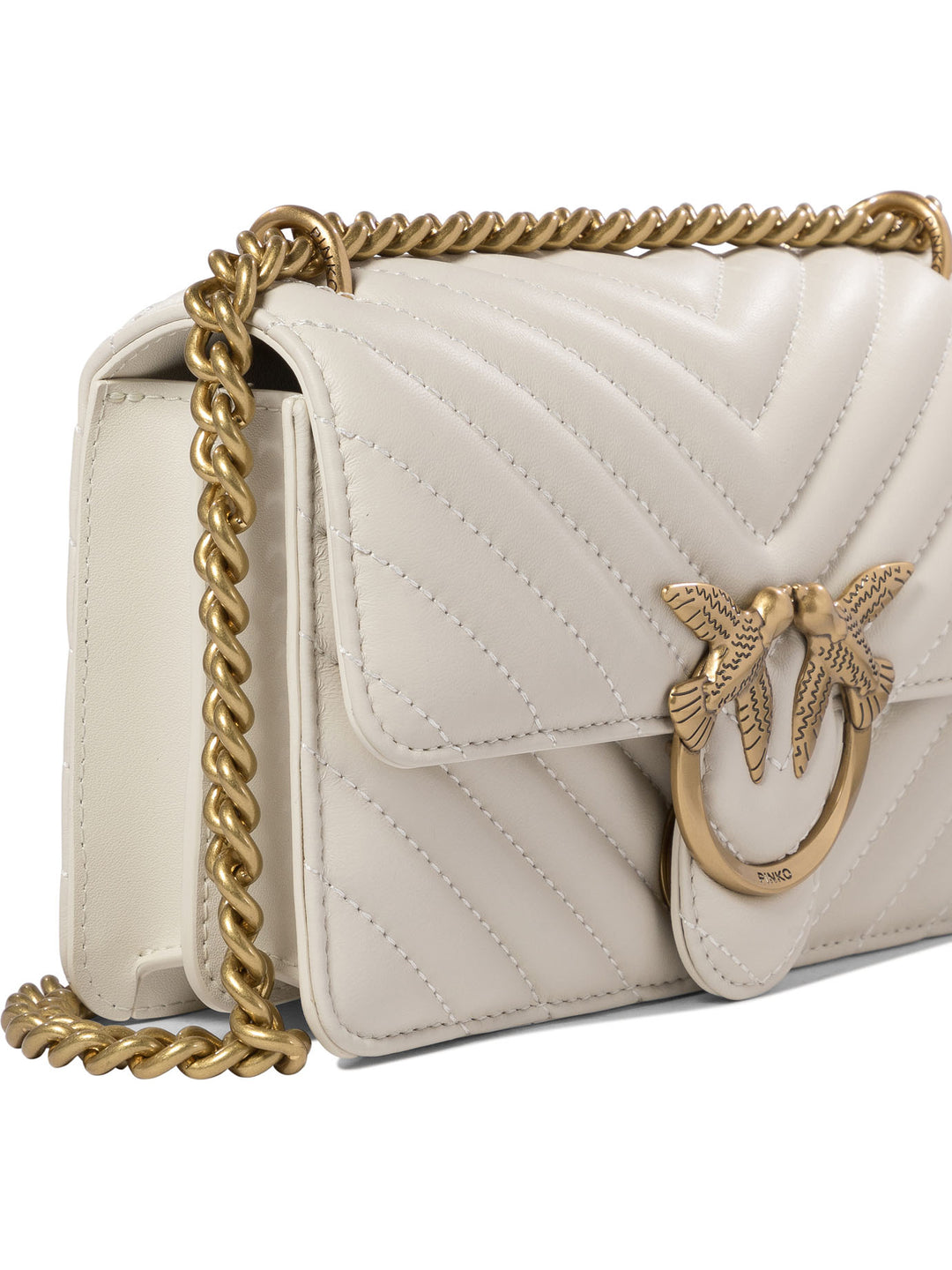 Pinko  Crossbody Bags - White | fc44d697836201f17bc7c22f3b9240b089327400