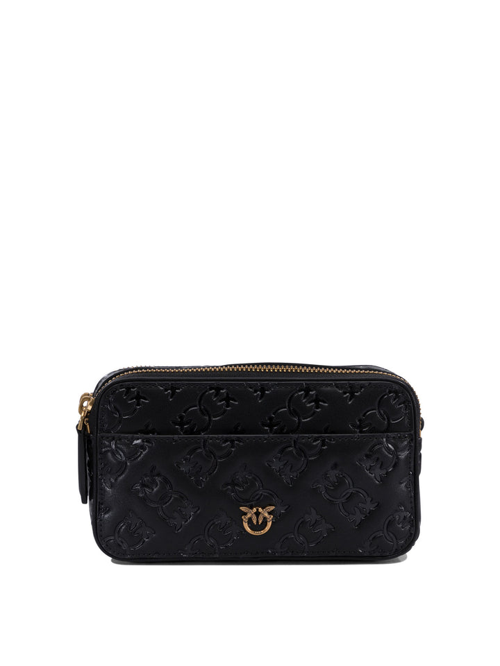 Pinko  Crossbody Bags - Black | 15b2f36d955b26c0cf97a7560a33346ae701438a