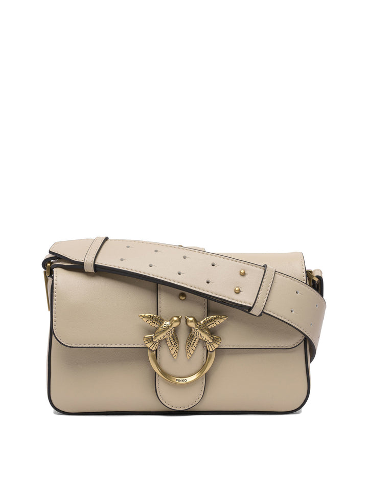 Pinko  Crossbody Bags - Beige | 8539f0e2b7786e303ffe2ee7fdb968b6c912aa75