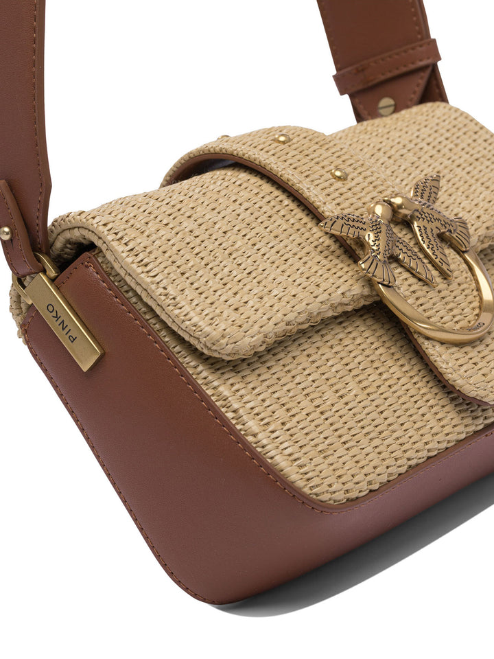 Pinko  Crossbody Bags - Beige | dab1a57629d5cf8065a032fc6061d71a202e5436