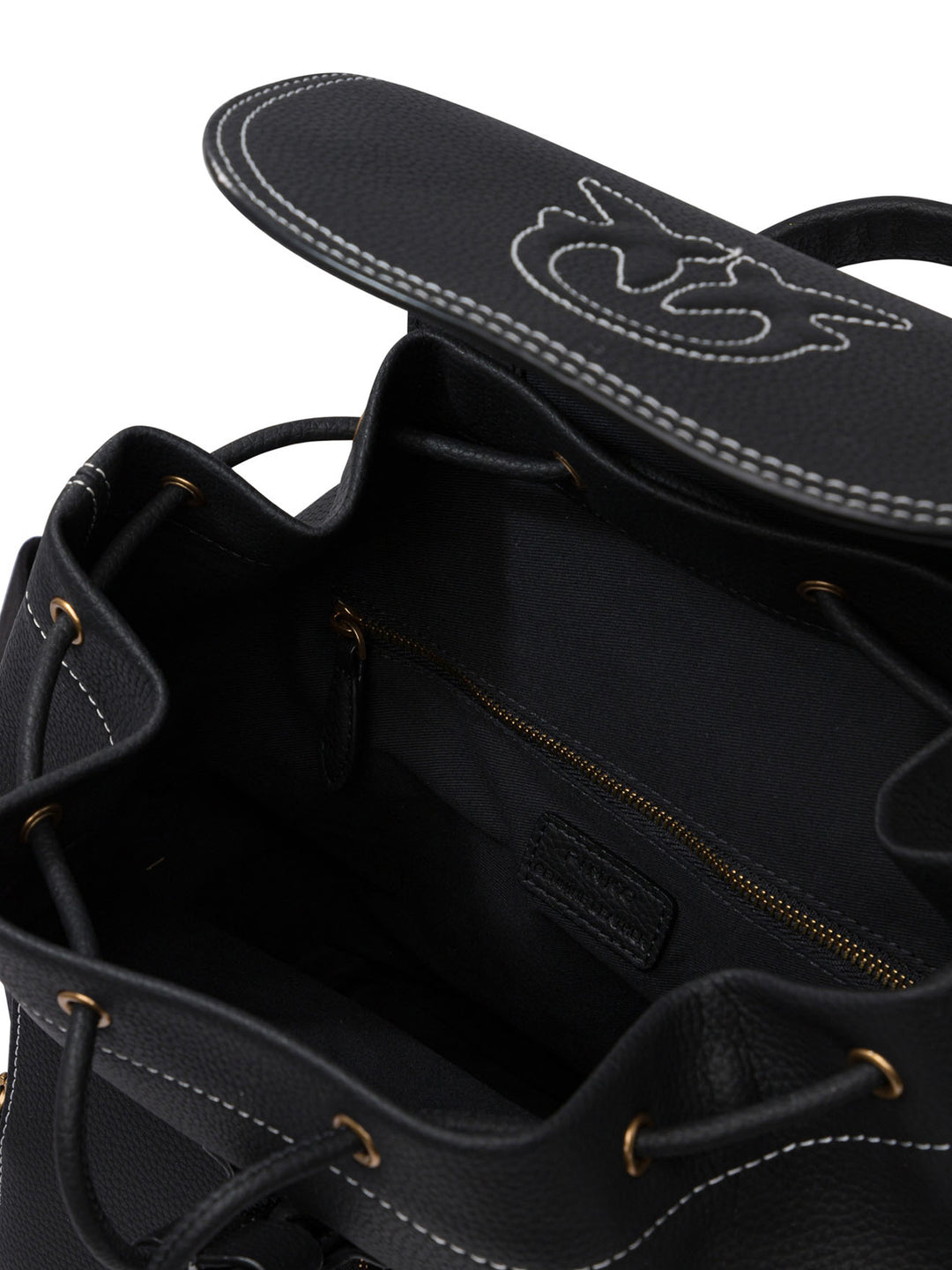 Pinko Zainetto Multitasche In Pelle Bottalata Backpacks & Travels - Black | d72b9e7beb5a7afc77812391112948ecfdba47cd