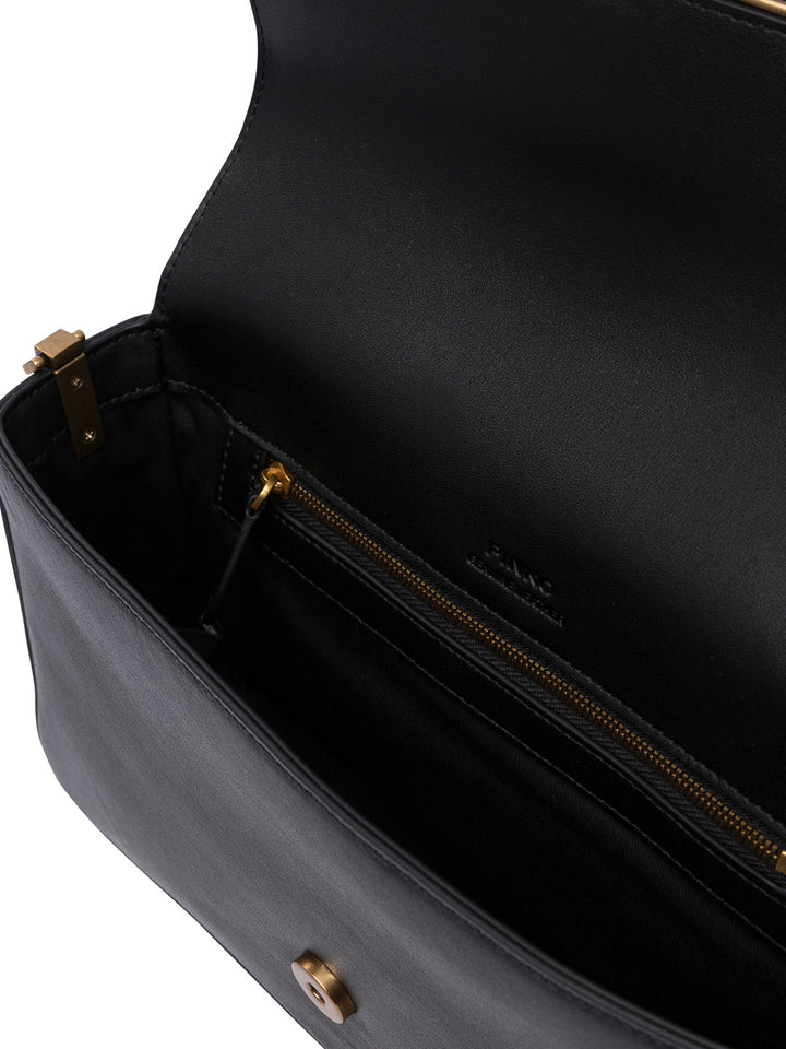 Pinko Love Bag Crossbody Bags - Black | 42729a77a401533814e20272ae5fd44e6b340a86