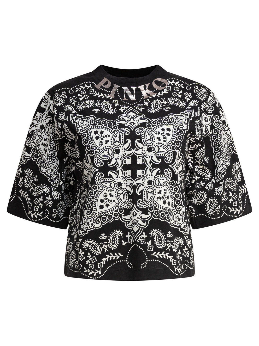 Pinko  T-shirts - Black | fe368b6ce39524555bc6f3342b505512ddc44195