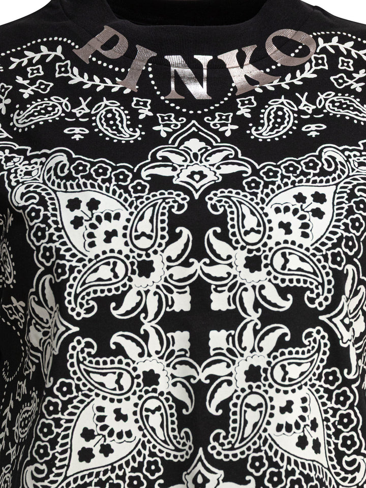 Pinko  T-shirts - Black | 8968a5ac2d00f282350a75e7db1e2364767f6dc7