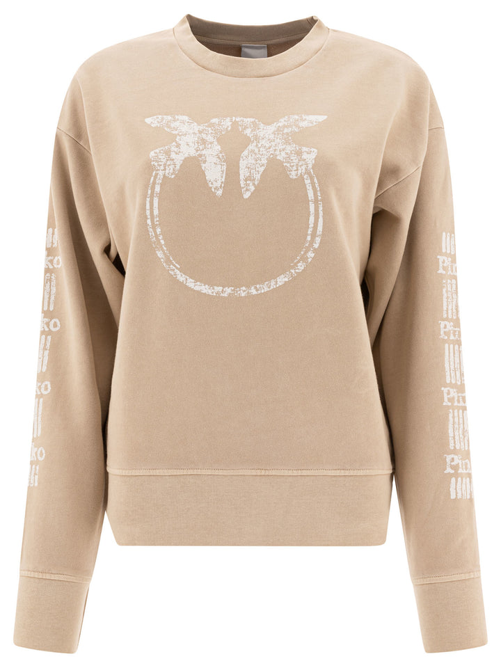 Pinko  Sweatshirts - Beige | a9bef9de6727319c6a8901a52e8c005a96c6d769