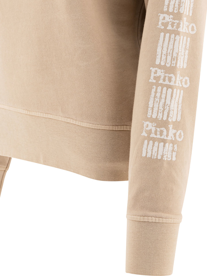 Pinko  Sweatshirts - Beige | 86a93e320896eb1434b4b4a149f3823e1d3d9aca