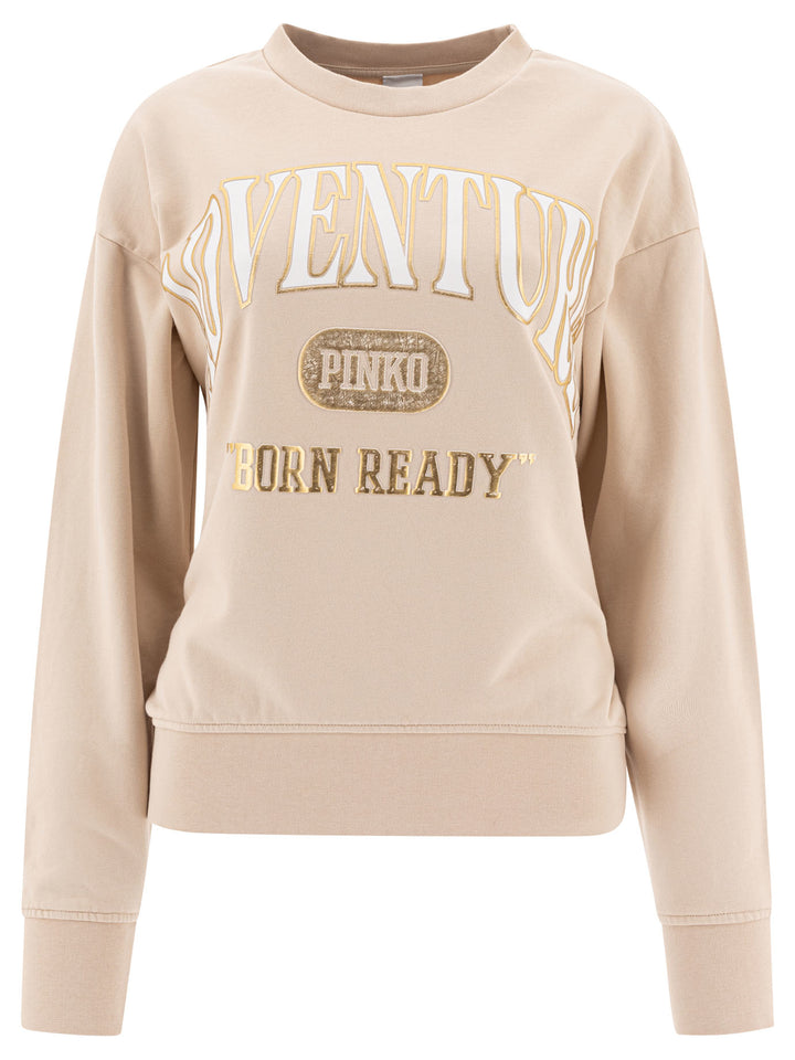 Pinko  Sweatshirts - Beige | f0da888b2ed2f5377b9662c0b9461dada2d0eaa8