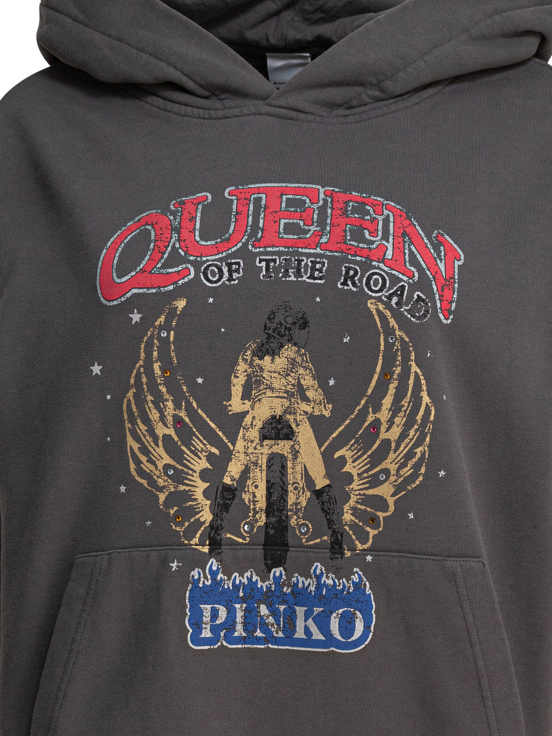 Pinko  Sweatshirts - Grey | be660df19287dd7ea15e645b8b5b47fee6ce2061