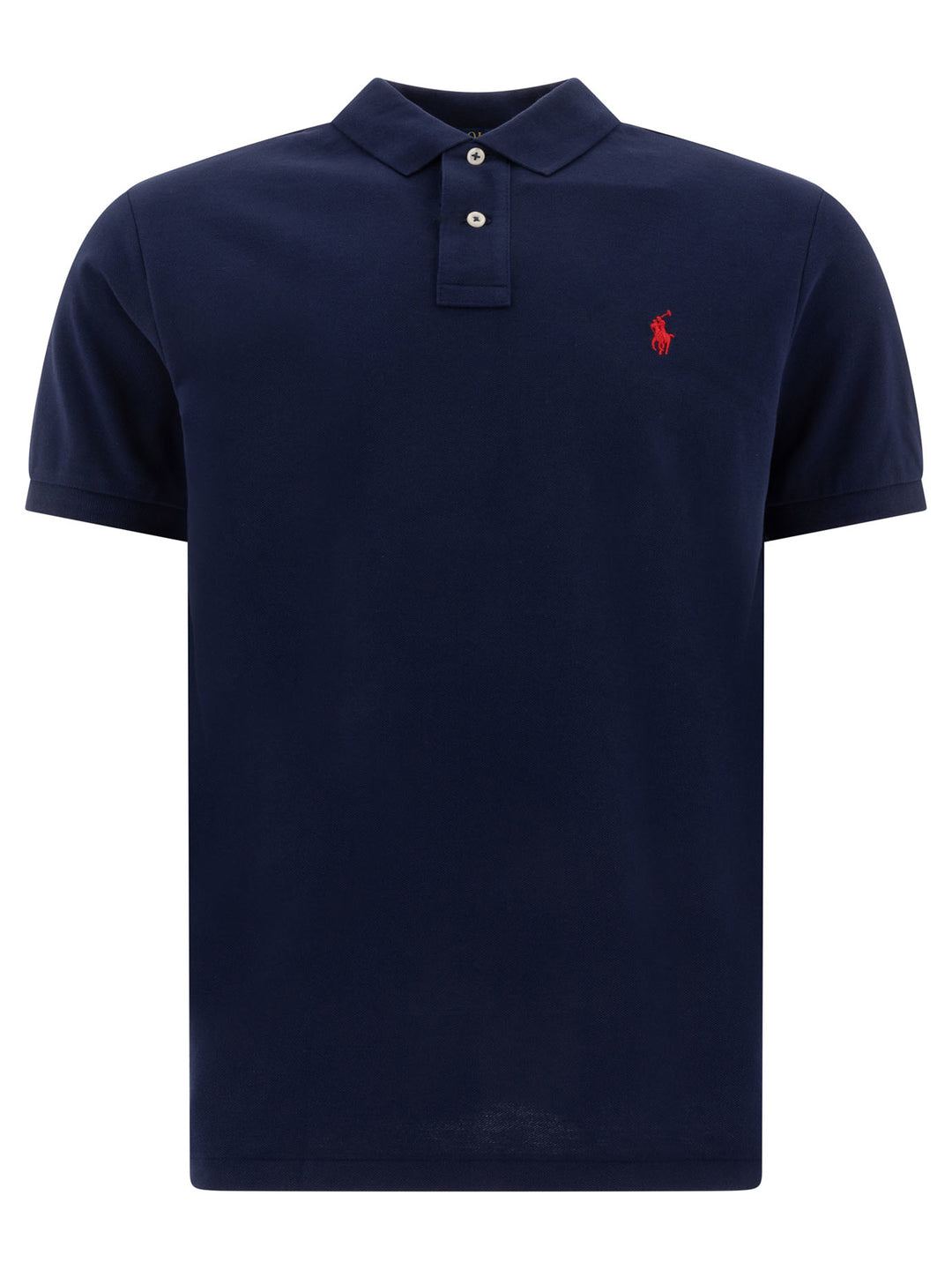 Polo Ralph Lauren Pique Polo Shirt Polo shirts - Blue | f929532a6e26c2db193de4856ef6490b07c4acb8