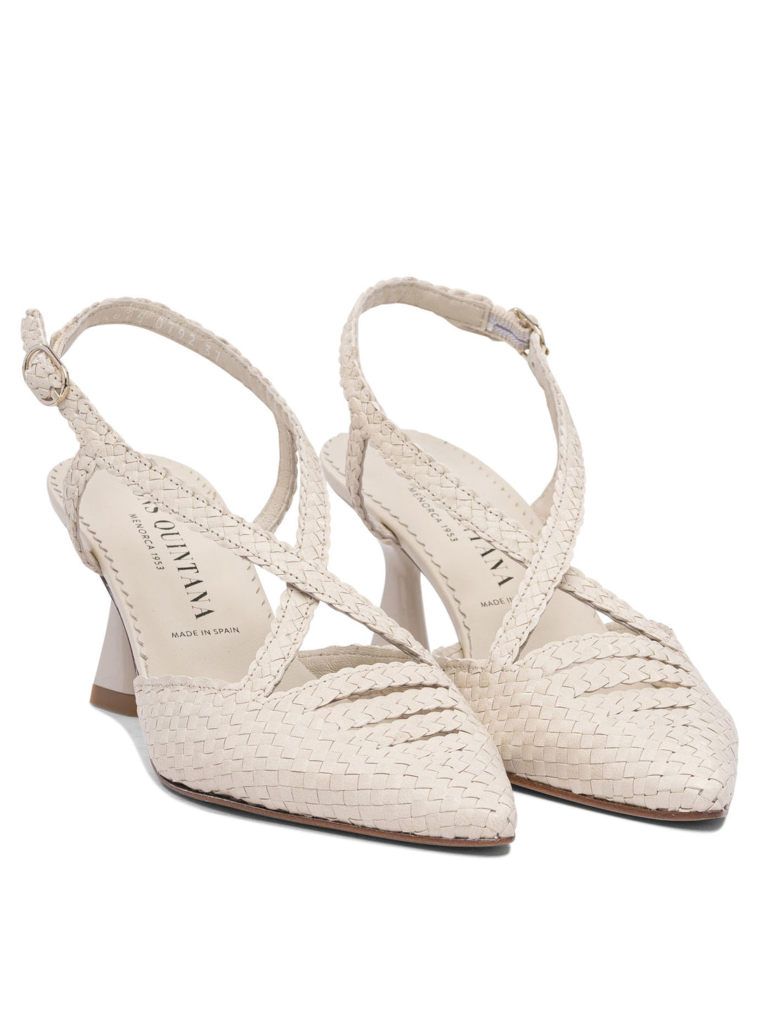Pons Quintana  Heeled shoes - Beige | 3601205c909bc7787ab156db00f447c12c1cae19