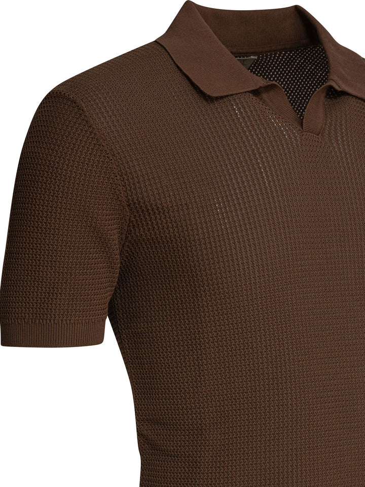 Rakkì  Polo shirts - Brown | d1d6313309ba841cbf132f431f2ebe4154983fed