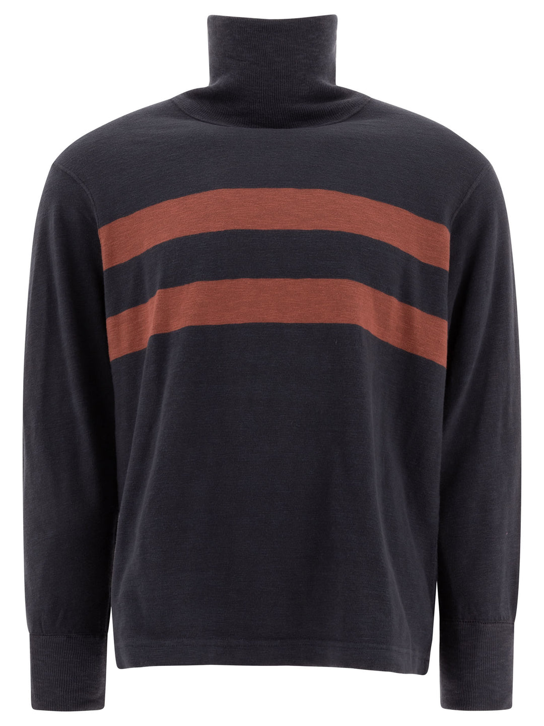 Rrl By Ralph Lauren Cotton Turtleneck Sweater Knitwear - Blue | 8e65627ce28b13ba506063cc2aa95de9ceb679e2