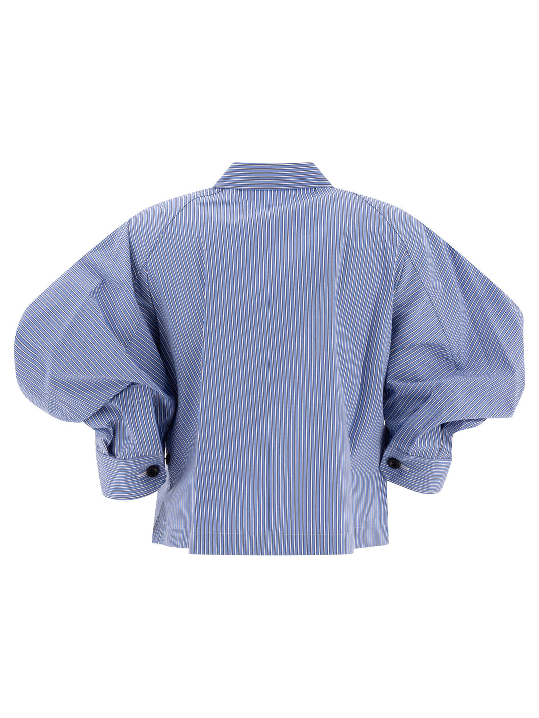 Sacai Cotton Shirt Shirts - Blue | fb9d8c1c1162ba6c7b71c5afd57292b61f68ebcf