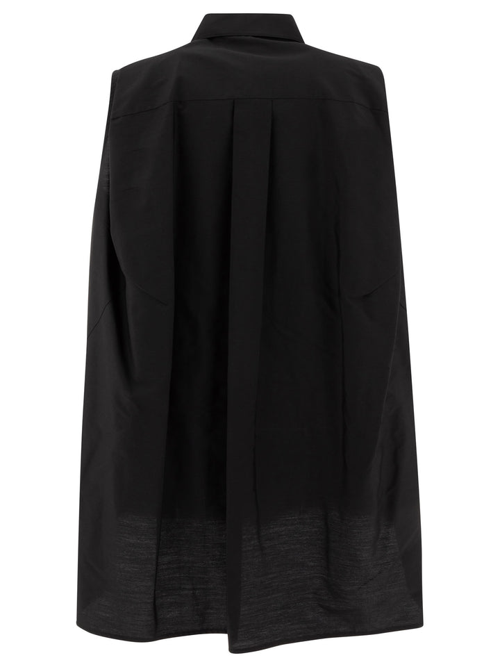 Sacai Shirt Dress Dresses - Black | 24e5ee298df960fc2cee2f9414ca50750f706a34