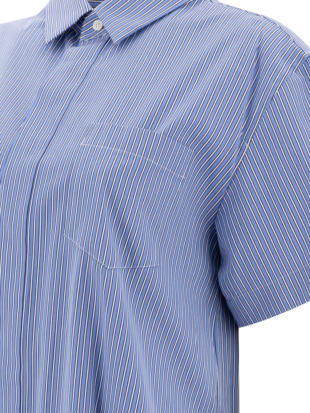 Sacai Shirt Dress Dresses - Blue | d76a9fe224cd88007f54fd6cc580f02c07ca71ea