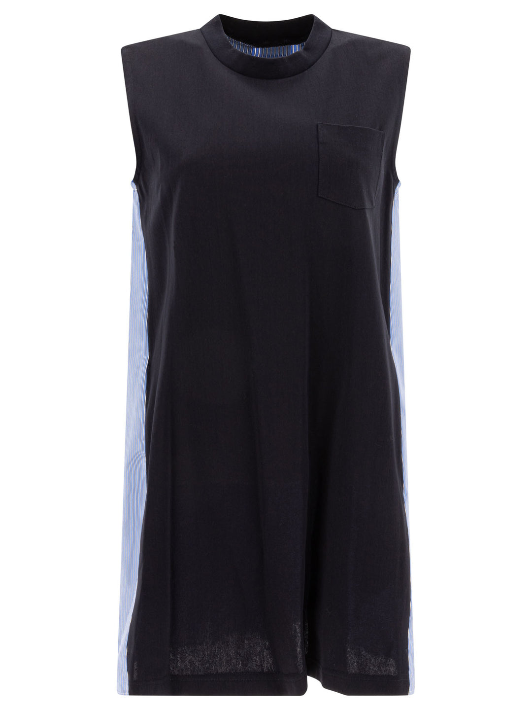 Sacai Cotton Dress Dresses - Blue | 58a7d535046694ed6b8afe712ea4fd81bbe674d6