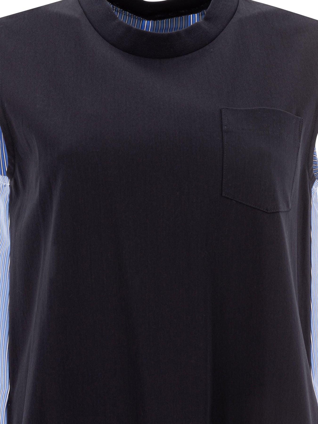 Sacai Cotton Dress Dresses - Blue | 5569dc5ee3646026dfd4a8f4f5127e09189f4426