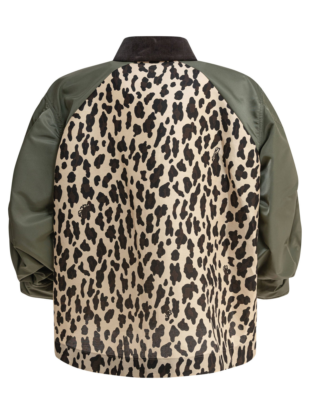 Sacai Leopard Jacket Jackets and Coats - Brown | 032c838564971a5dc8e800088e4f813167d2649a
