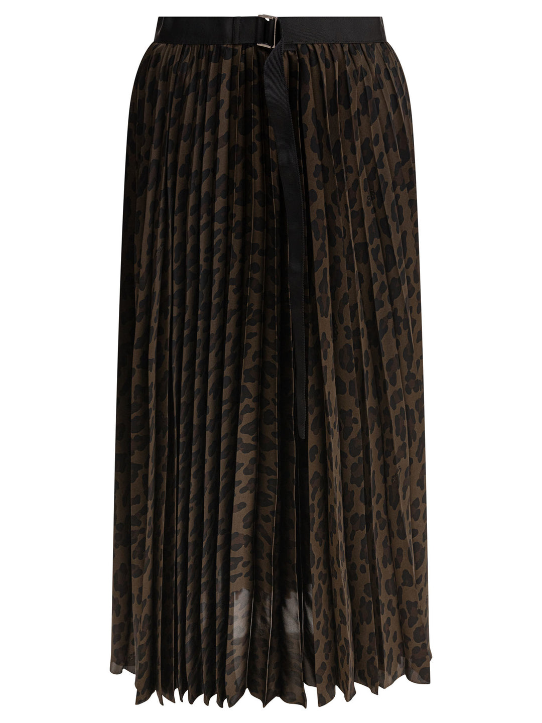 Sacai Leopard Skirt Skirts - Brown | 5d806e682bff82f027666e44ca6559d0008693e9