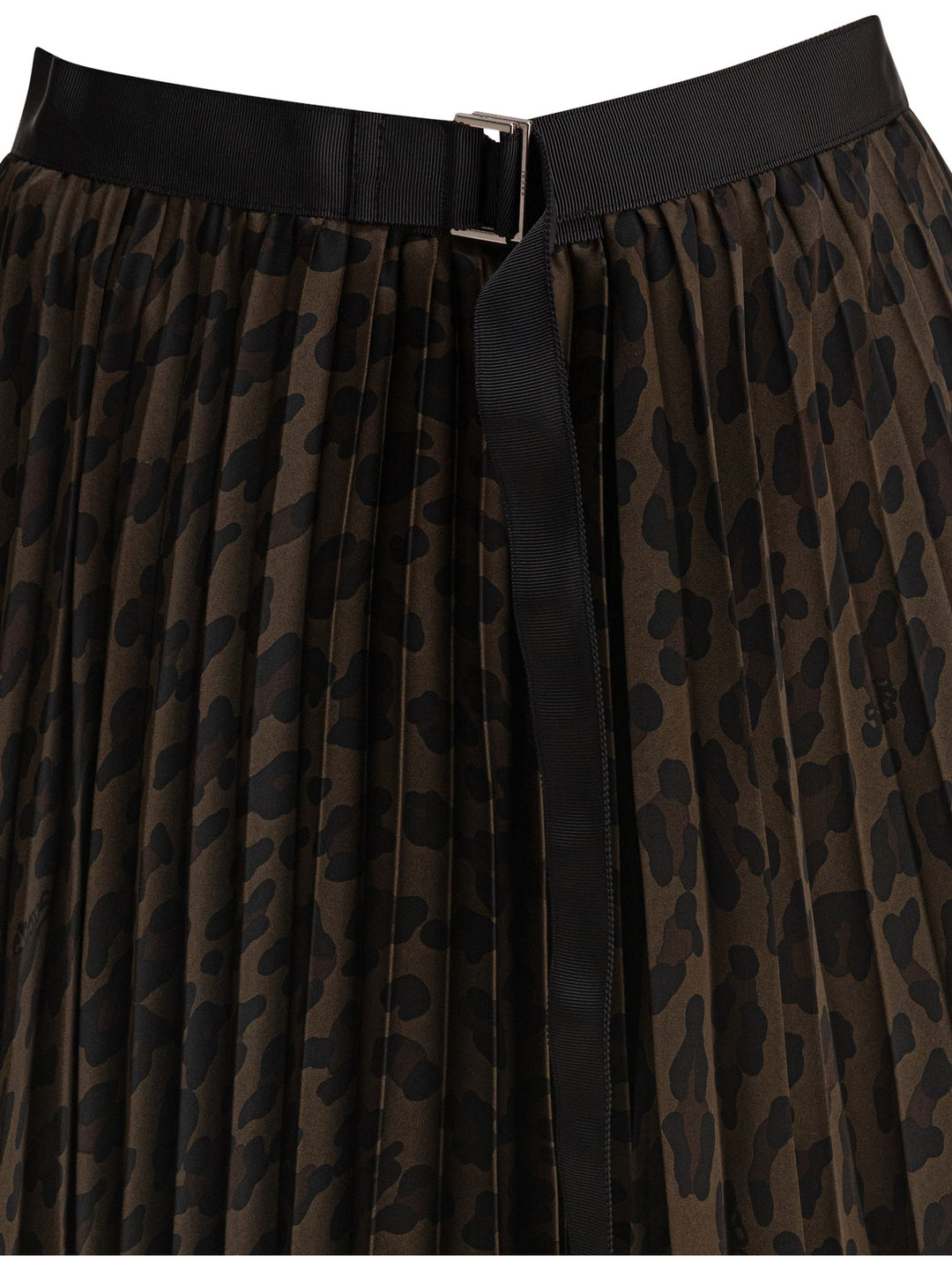 Sacai Leopard Skirt Skirts - Brown | 476643b70f33cb6df558db892e2d1e618374dbc1