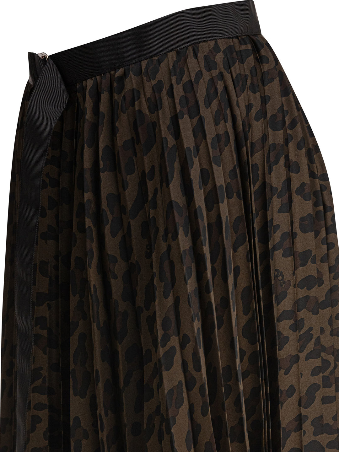 Sacai Leopard Skirt Skirts - Brown | 7bf6821fcbd2ea4a153f13593e636bec5410e39b