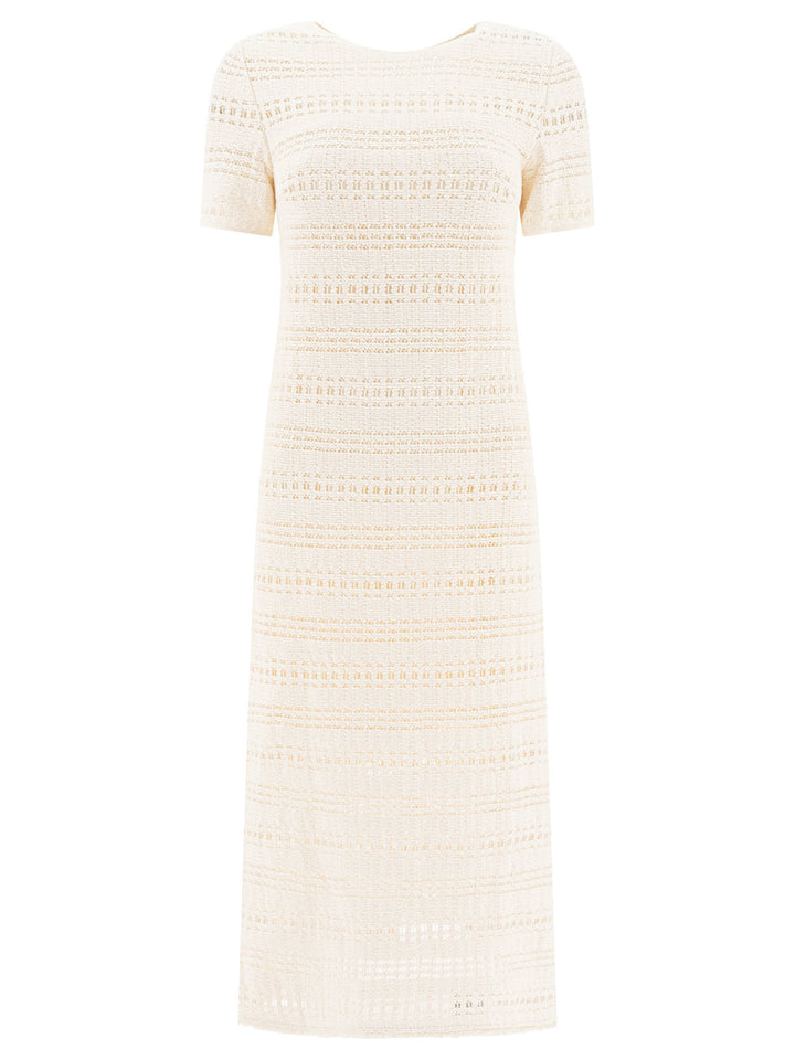 Sandbeige  Dresses - White | d24b7aa8eefb9fd331e11cdc286d4ad6eb33c953