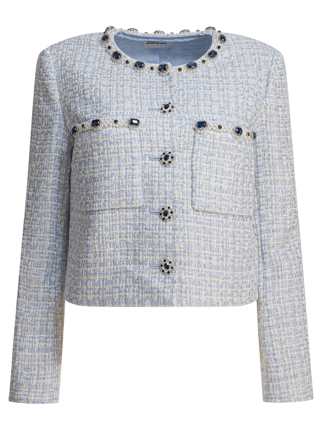 Self-Portrait Jackets & Coats Jackets and Coats - Light blue | 5b5aee2f98219bf4202edbe98abb0fe07c6d3dbd