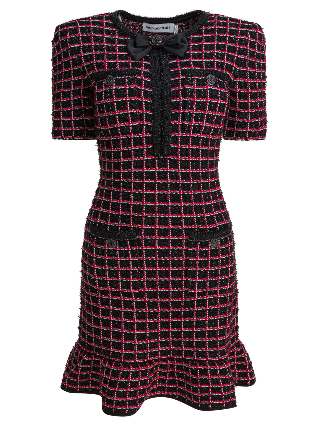 Self-Portrait  Dresses - Black | b3cf225923fefa51a350c119e695863c567442e8