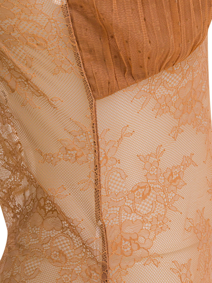 Self-Portrait  Tops - Brown | 69d570a6a65822c4a77b861b3facc09ff342c1a4