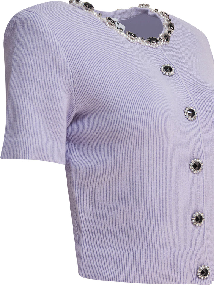 Self-Portrait  Tops - Purple | 9880651efc6393ad413ffa93bea6297040c4a0d5