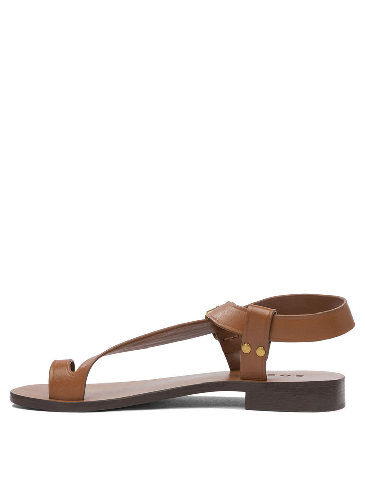 Soeur Delhi Sandals - Brown | 45100968b430e3a5063db3578a419585cd28505b