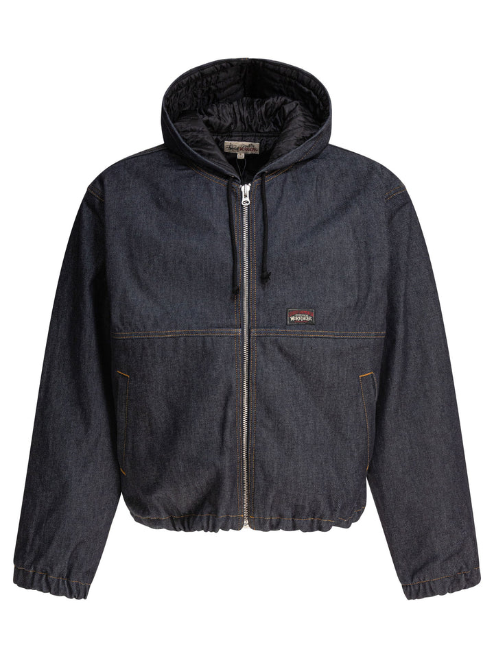 StüSsy Jackets & Coats Jackets and Coats - Blue | 30d4025acb64517eb20d4f4f929190a5376296c0