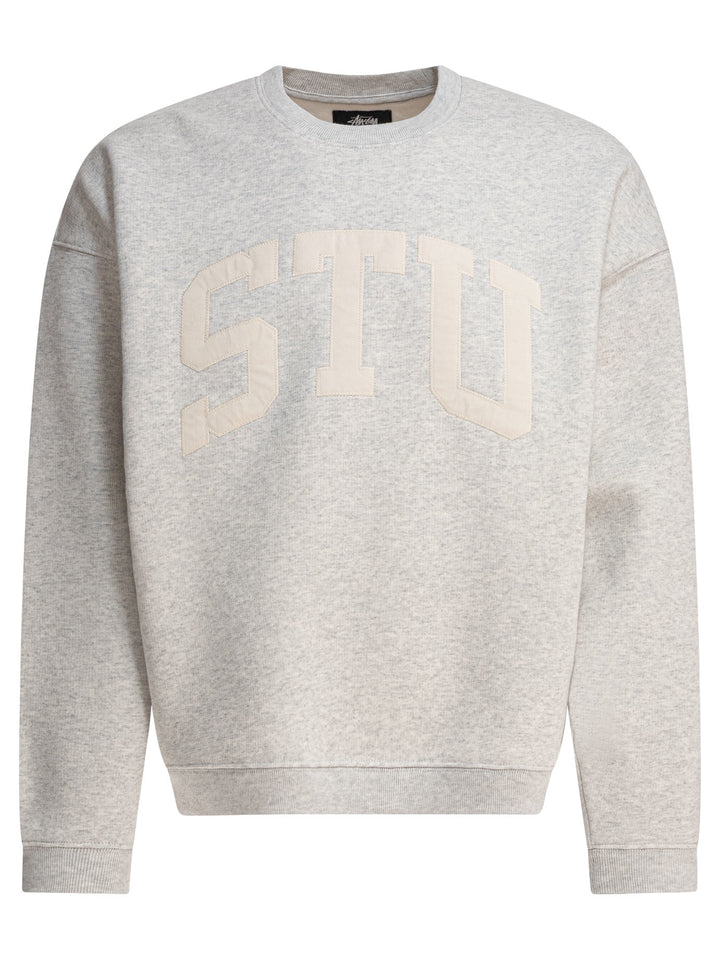 StüSsy  Sweatshirts - Grey | 52de04f19253886d7c7f8d78b90d58eda7322e6c